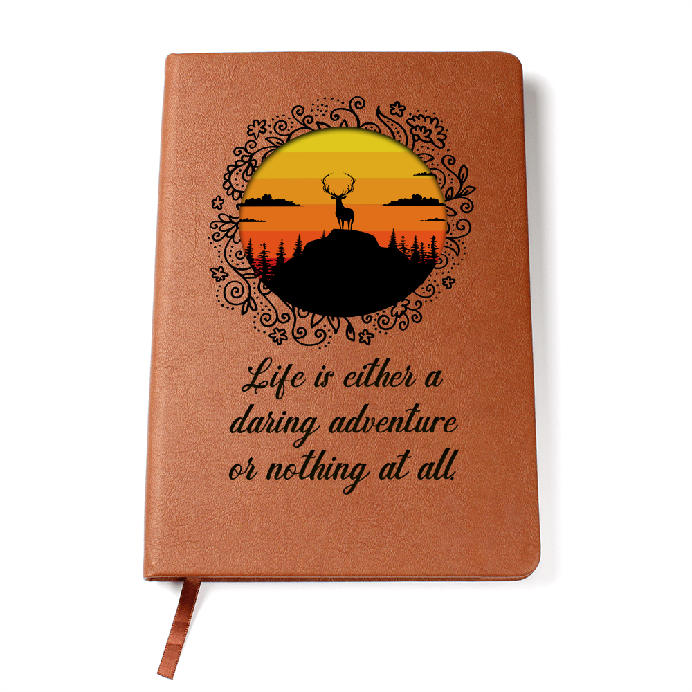 Life Is Either a Daring Adventure or Nothing at All Graphic Journal