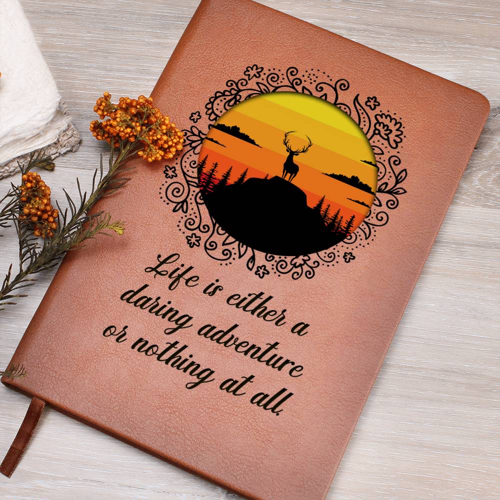 Life Is Either a Daring Adventure or Nothing at All Graphic Journal