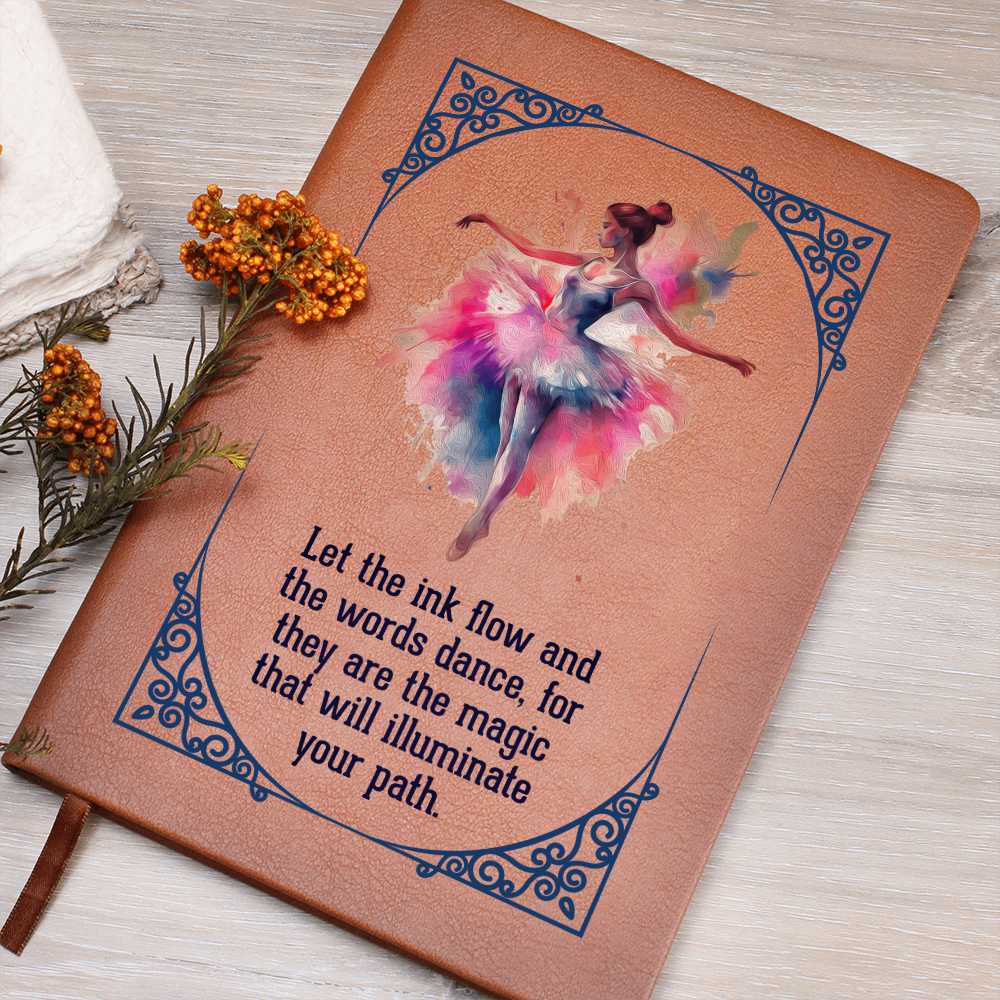Let the Ink Flow and the Words Dance Graphic Journal