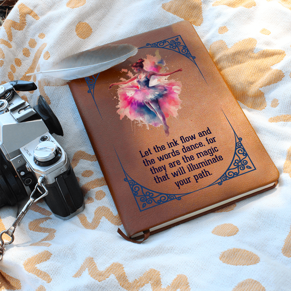 Let the Ink Flow and the Words Dance Graphic Journal