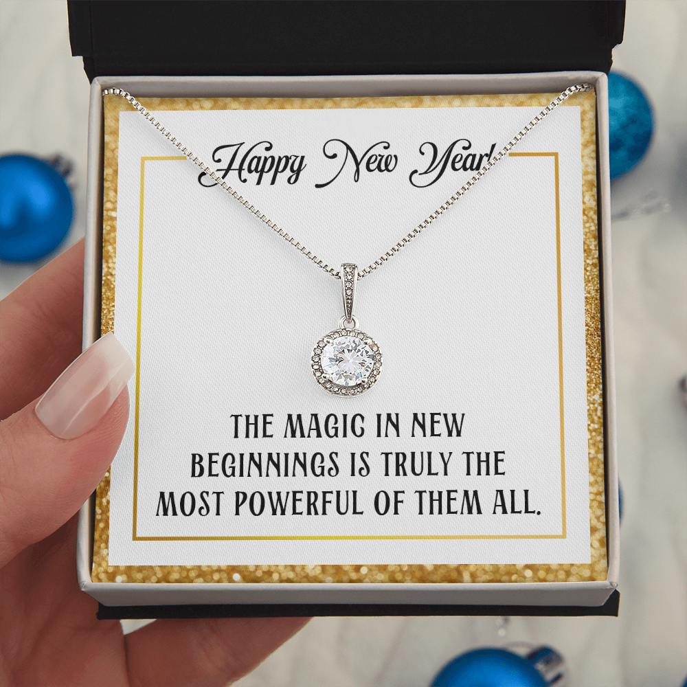 Happy New Year, New Beginnings Eternal Hope Necklace