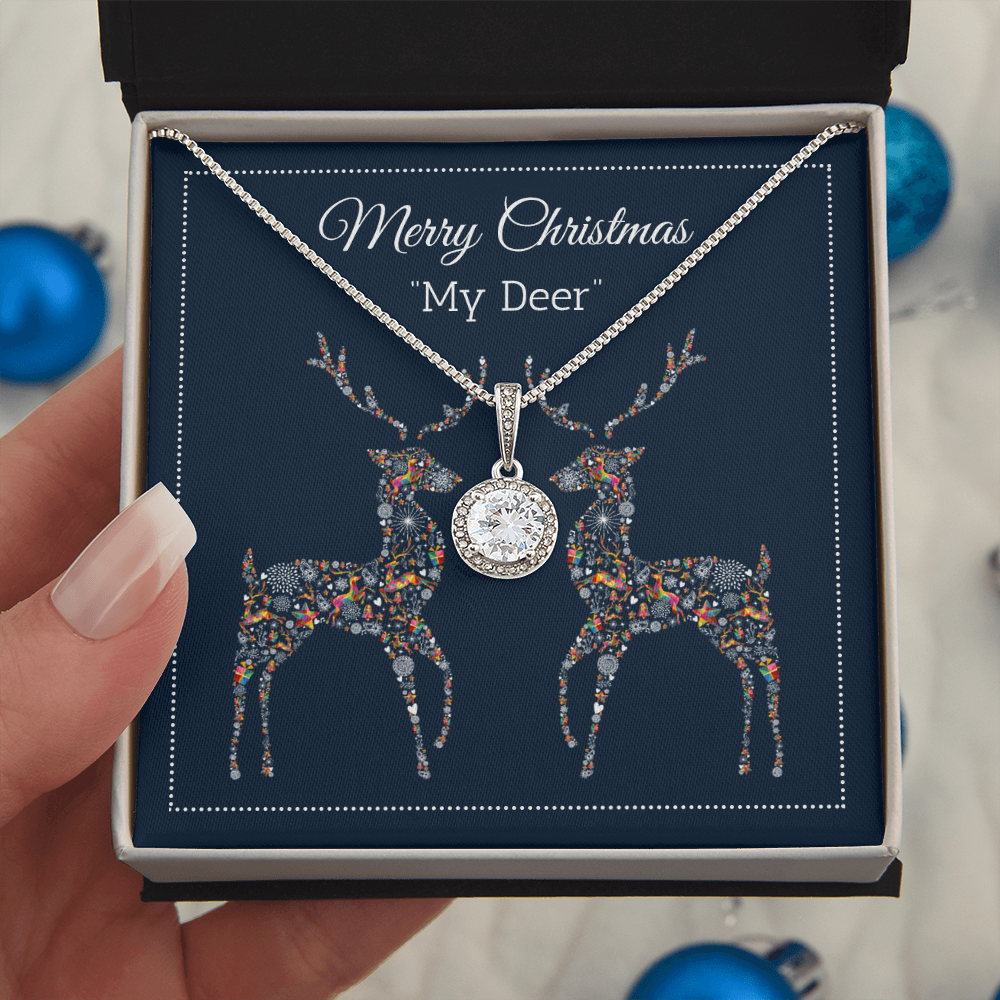 Merry Christmas, My Deer Eternal Hope Necklace