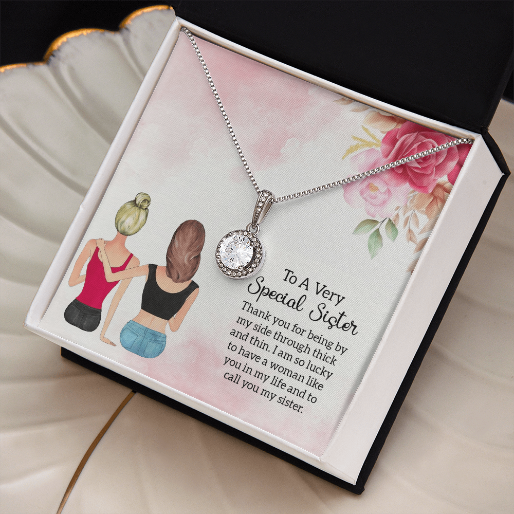 Very Special Sister By My Side Eternal Hope Necklace