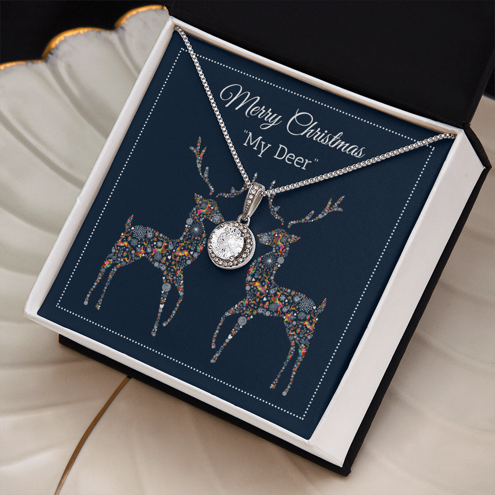 Merry Christmas, My Deer Eternal Hope Necklace