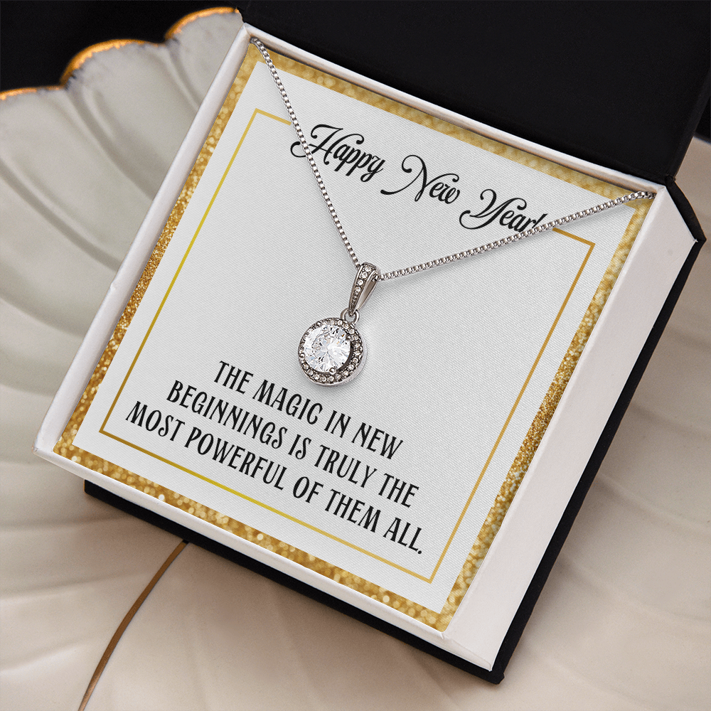 Happy New Year, New Beginnings Eternal Hope Necklace