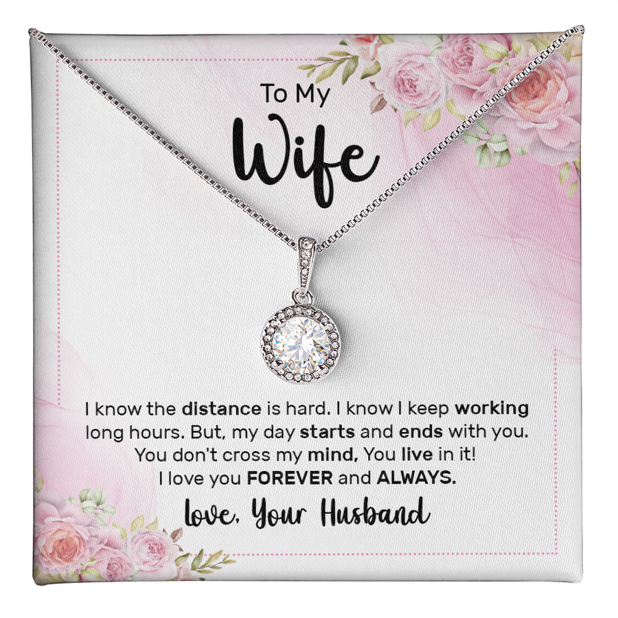 To My Wife Eternal Hope Necklace