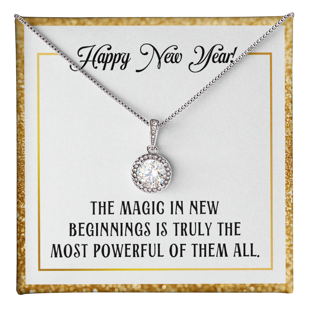 Happy New Year, New Beginnings Eternal Hope Necklace
