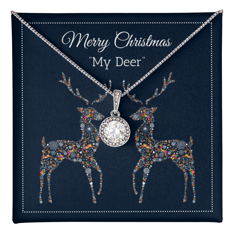 Merry Christmas, My Deer Eternal Hope Necklace
