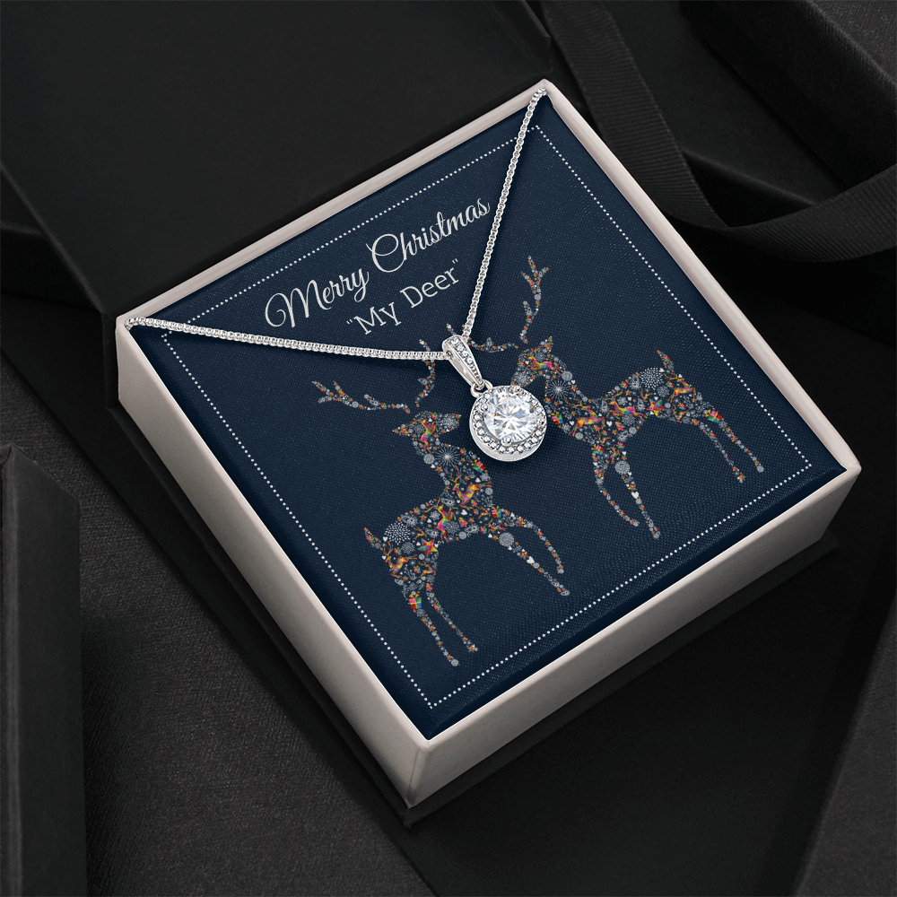 Merry Christmas, My Deer Eternal Hope Necklace