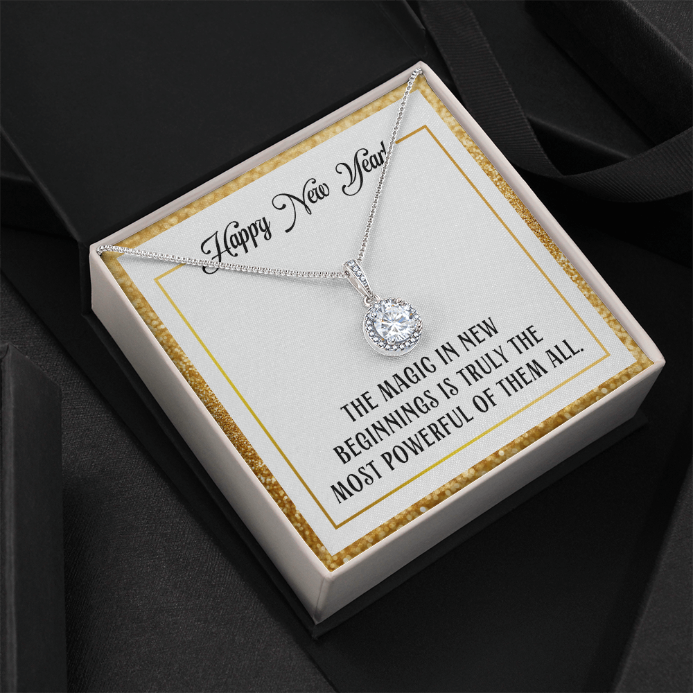 Happy New Year, New Beginnings Eternal Hope Necklace