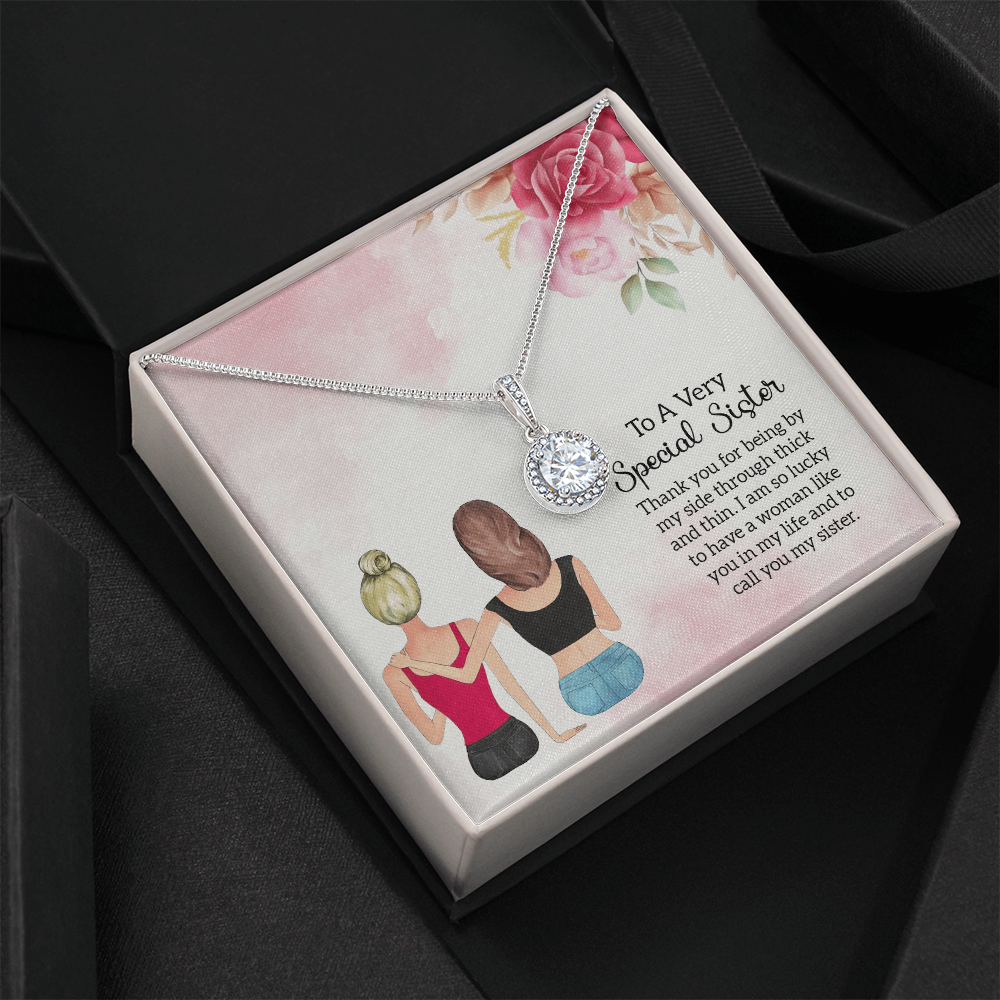 Very Special Sister By My Side Eternal Hope Necklace