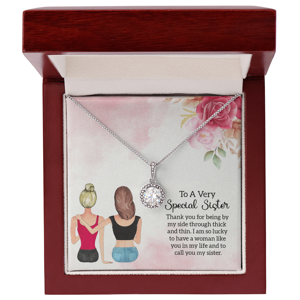 Very Special Sister By My Side Eternal Hope Necklace