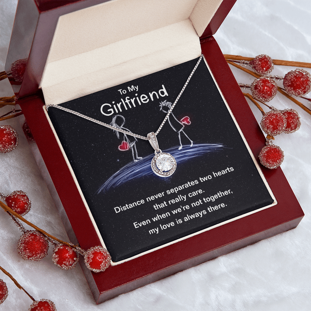 Beautiful Girlfriend Forever & Always Eternal Hope Necklace
