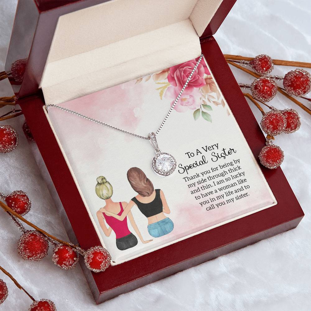 Very Special Sister By My Side Eternal Hope Necklace