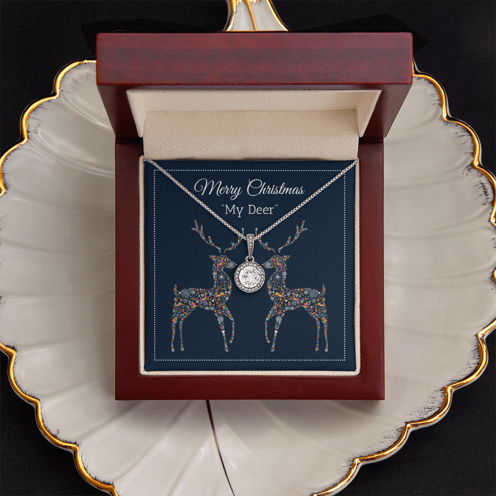 Merry Christmas, My Deer Eternal Hope Necklace