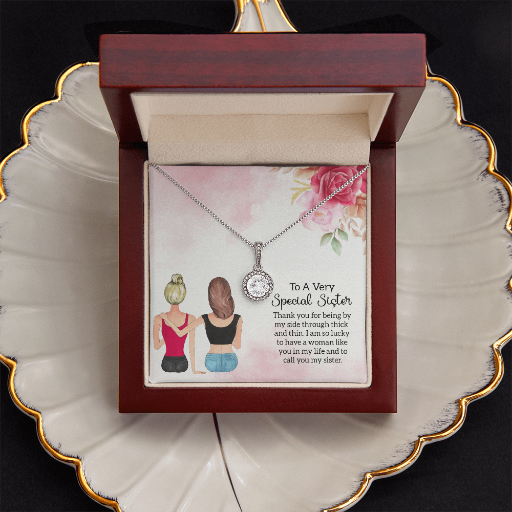 Very Special Sister By My Side Eternal Hope Necklace