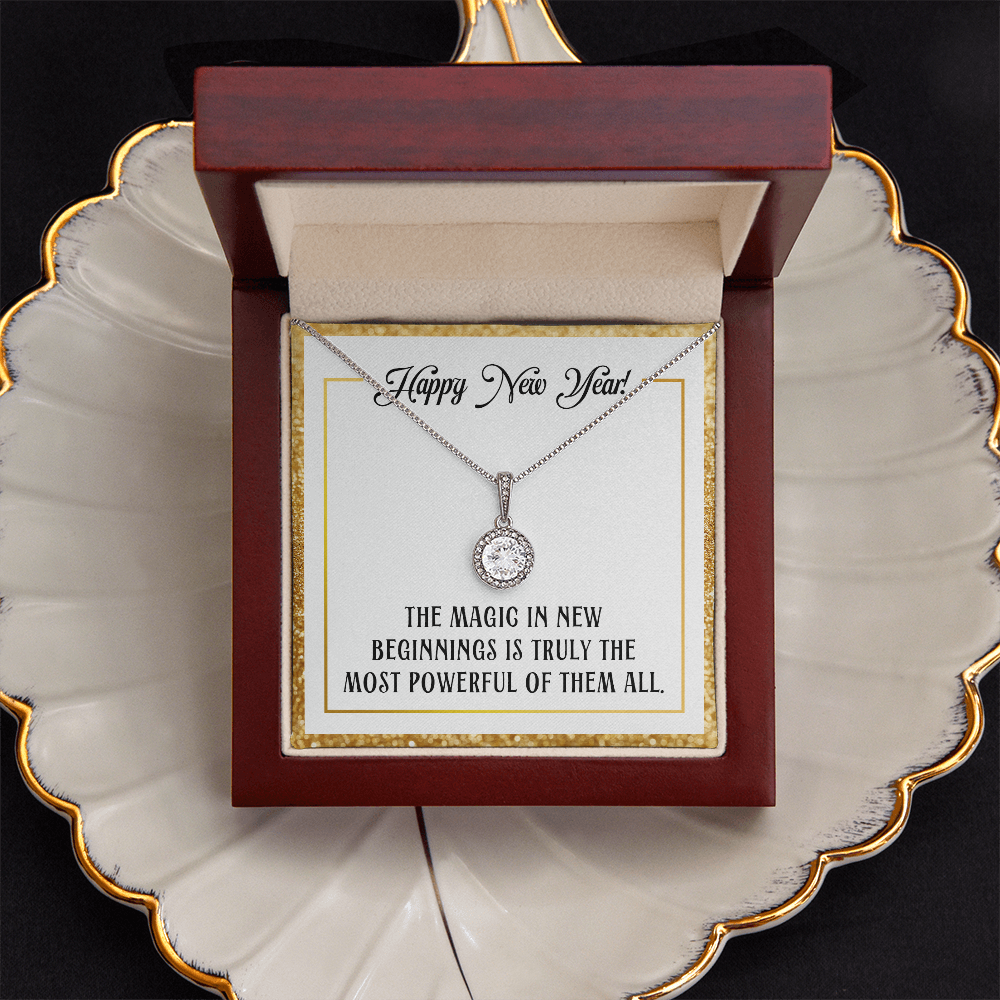 Happy New Year, New Beginnings Eternal Hope Necklace