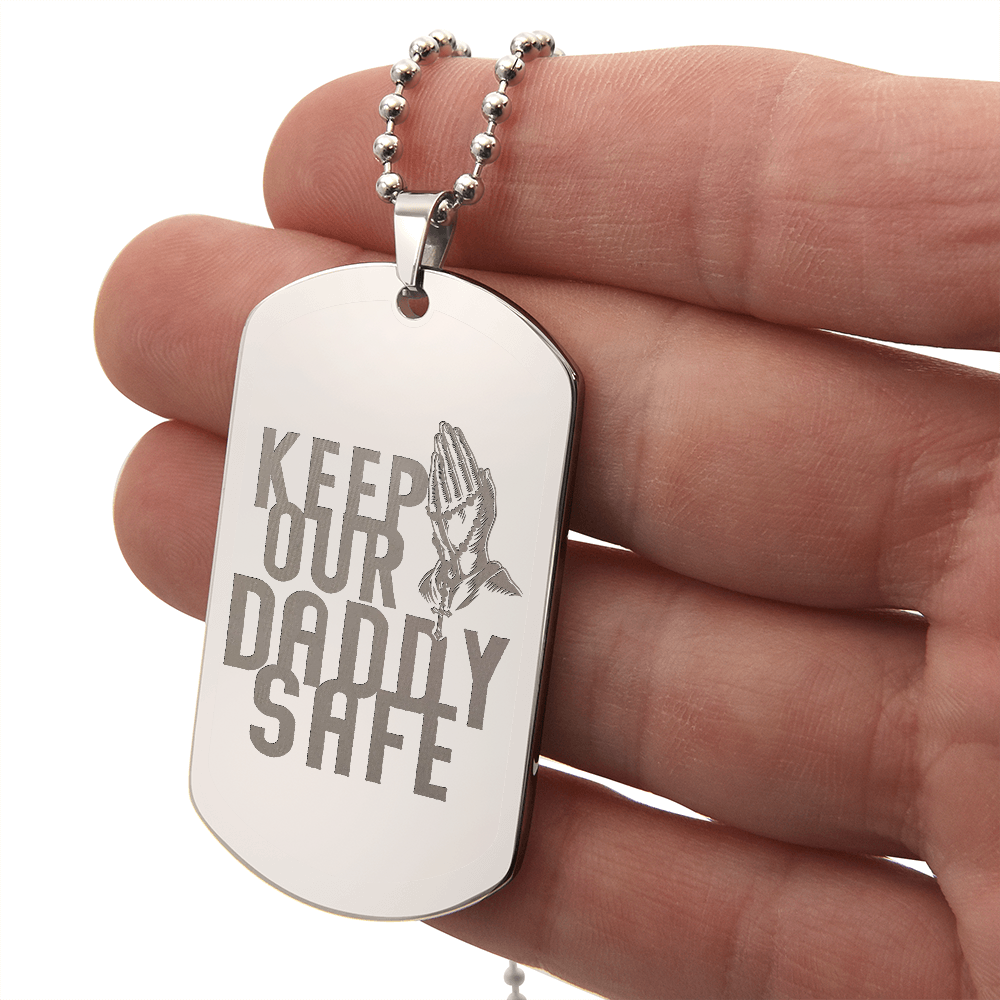 Dog Tag Necklace - Engraved