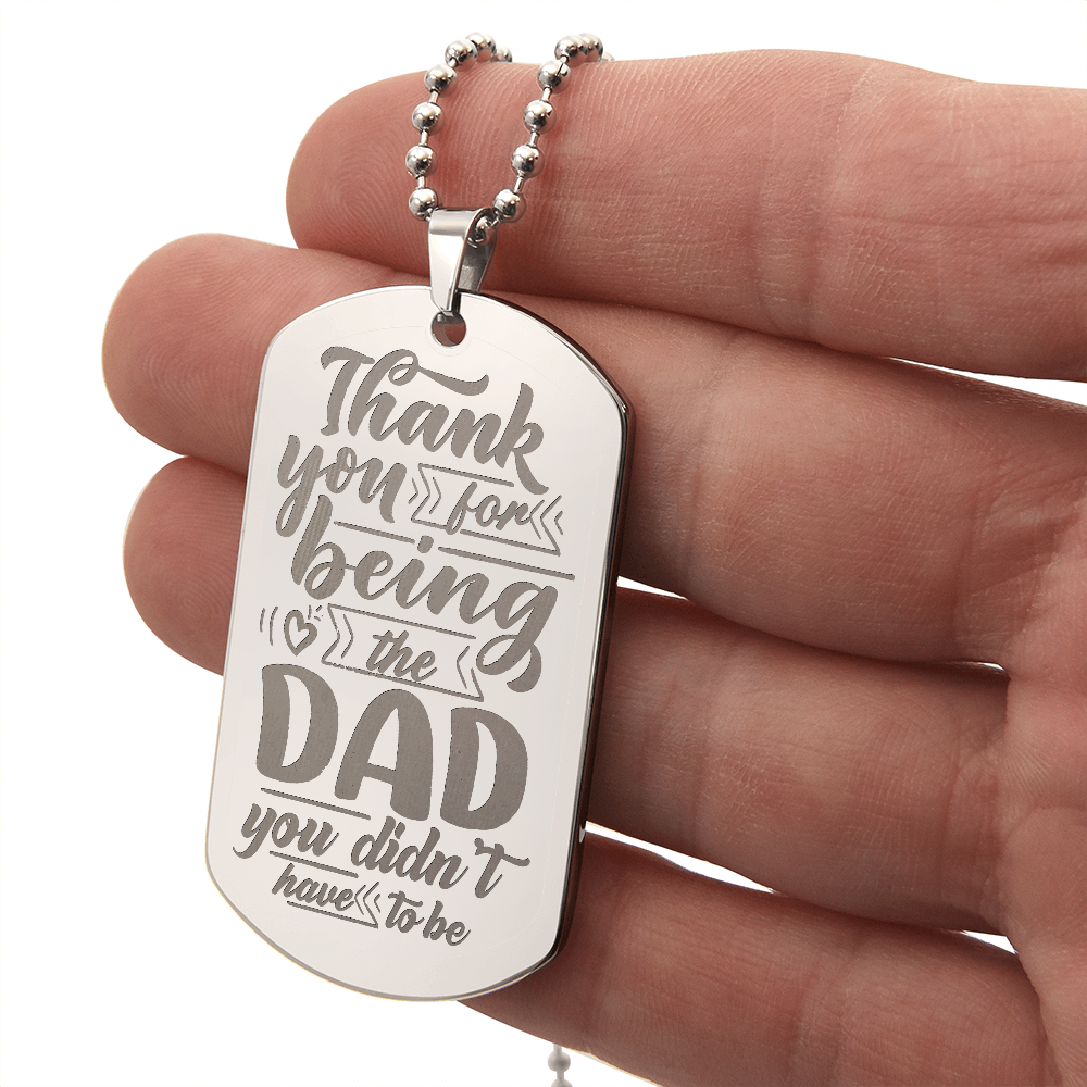Dog Tag Necklace - Engraved