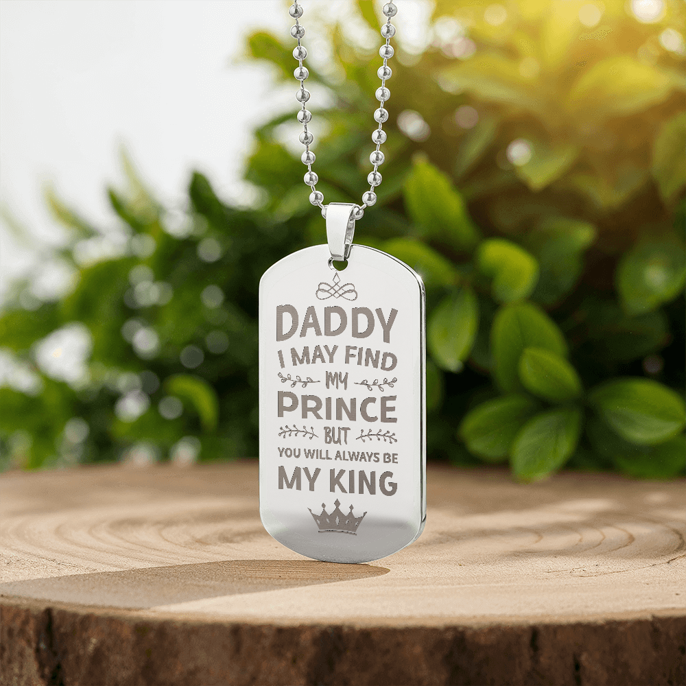 Dog Tag Necklace - Engraved