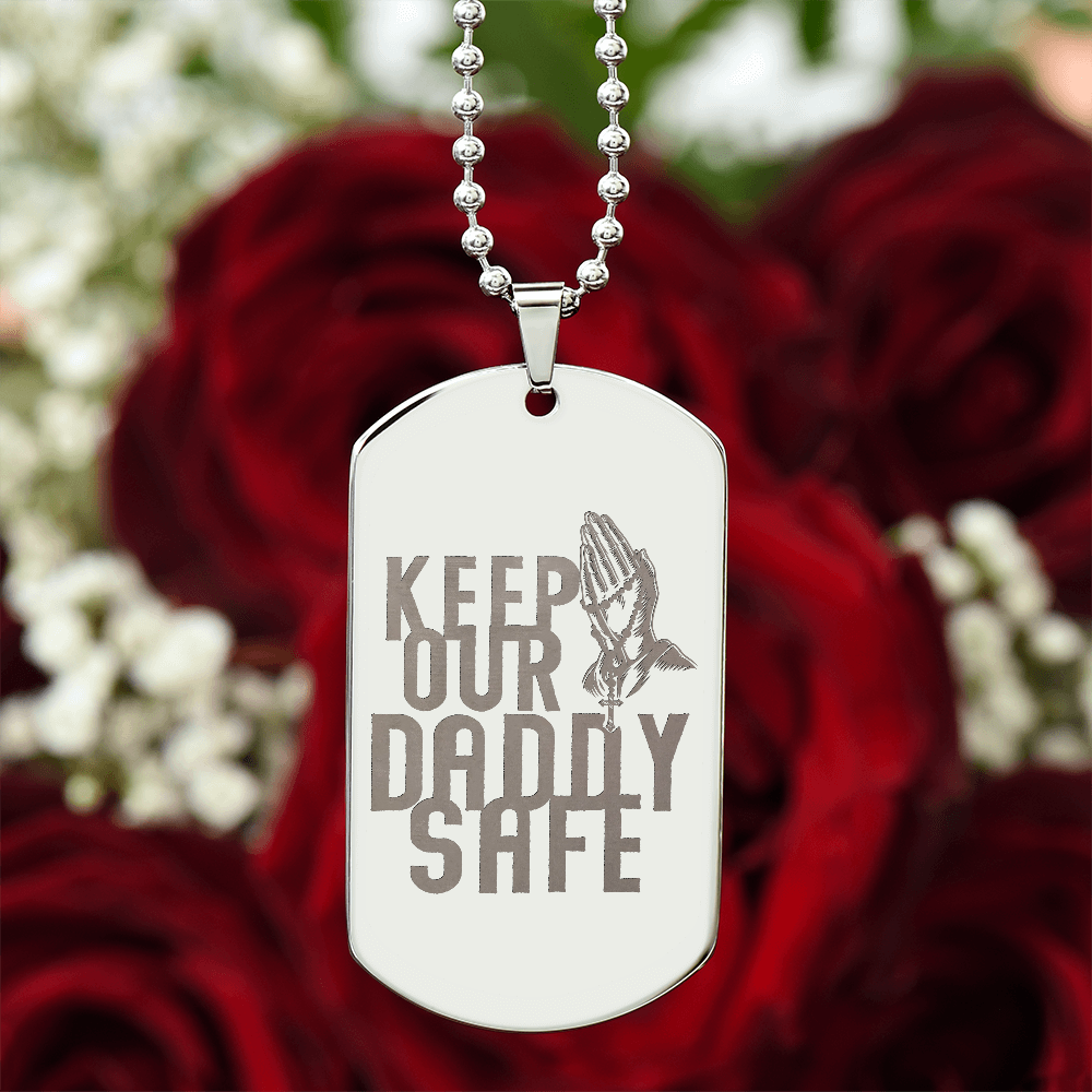 Dog Tag Necklace - Engraved