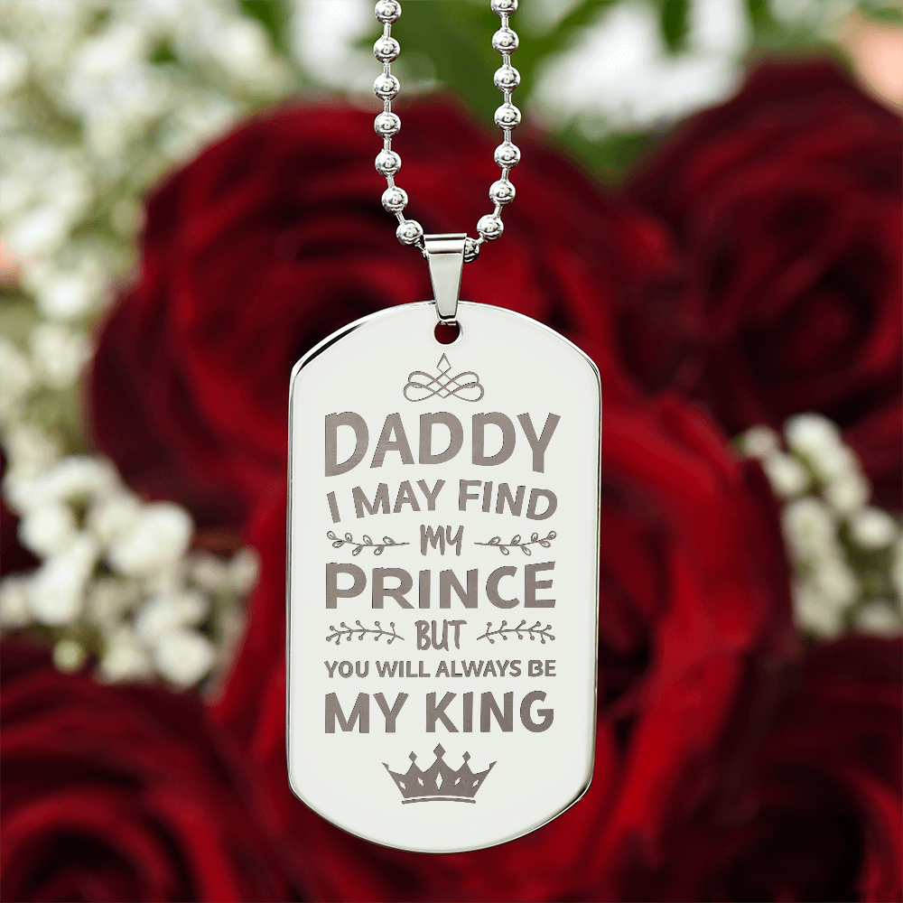 Dog Tag Necklace - Engraved
