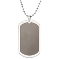 Dog Tag Necklace - Engraved