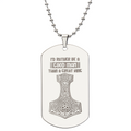 Dog Tag Necklace - Engraved