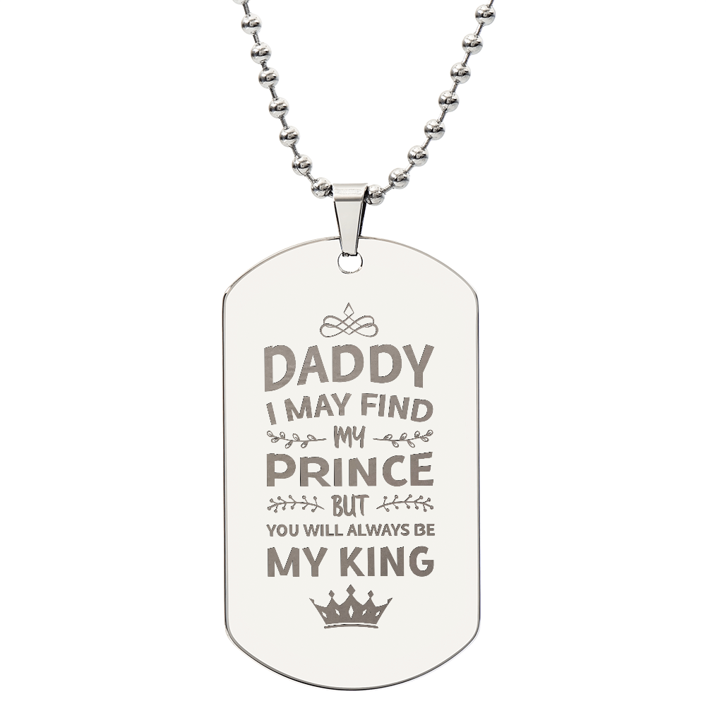 Dog Tag Necklace - Engraved