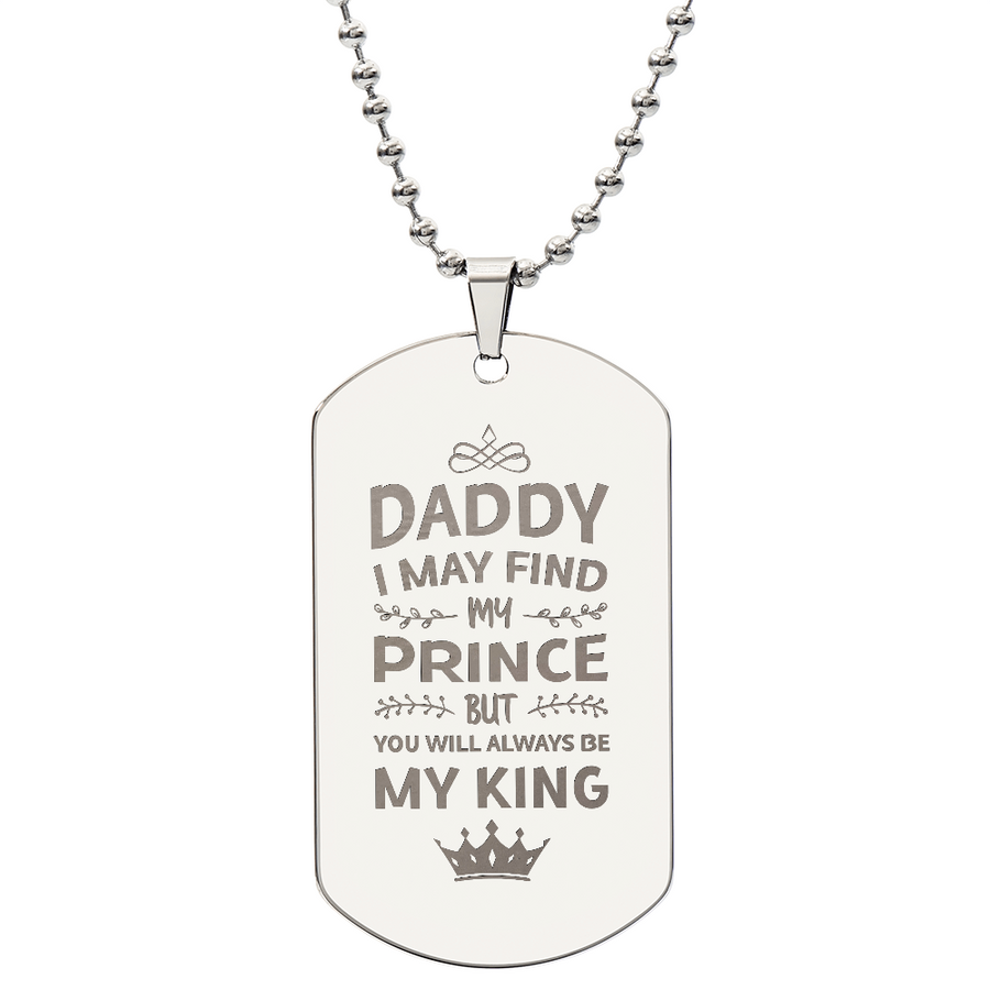 Dog Tag Necklace - Engraved