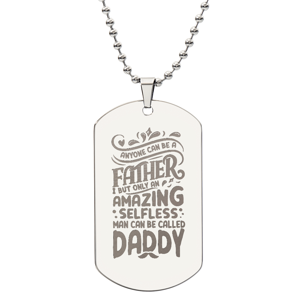 Dog Tag Necklace - Engraved