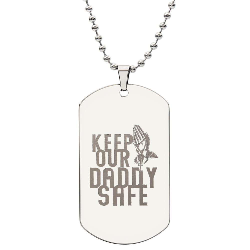 Dog Tag Necklace - Engraved