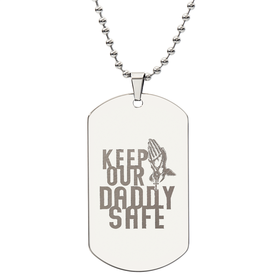 Dog Tag Necklace - Engraved