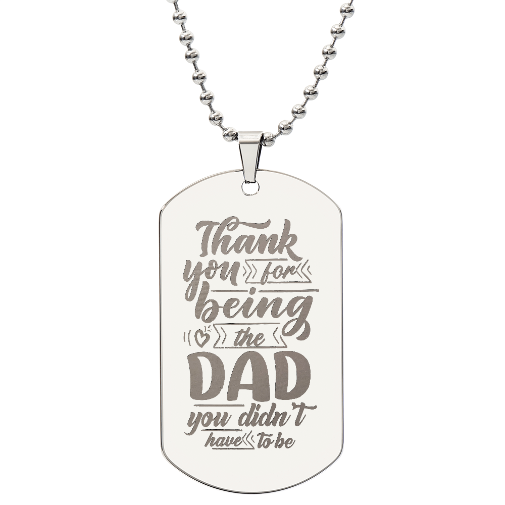 Dog Tag Necklace - Engraved