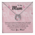 To My Mum Greatest Mum in the World Lucky In Love Necklace