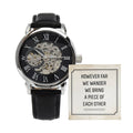 However Far We Wander Openwork Watch