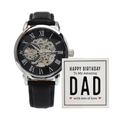 Happy Birthday to My Amazing Dad Openwork Watch