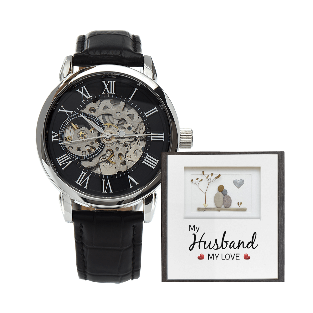 My Husband, My Love Openwork Watch