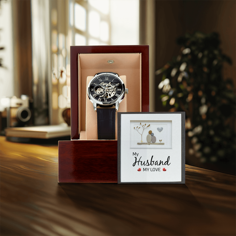 My Husband, My Love Openwork Watch