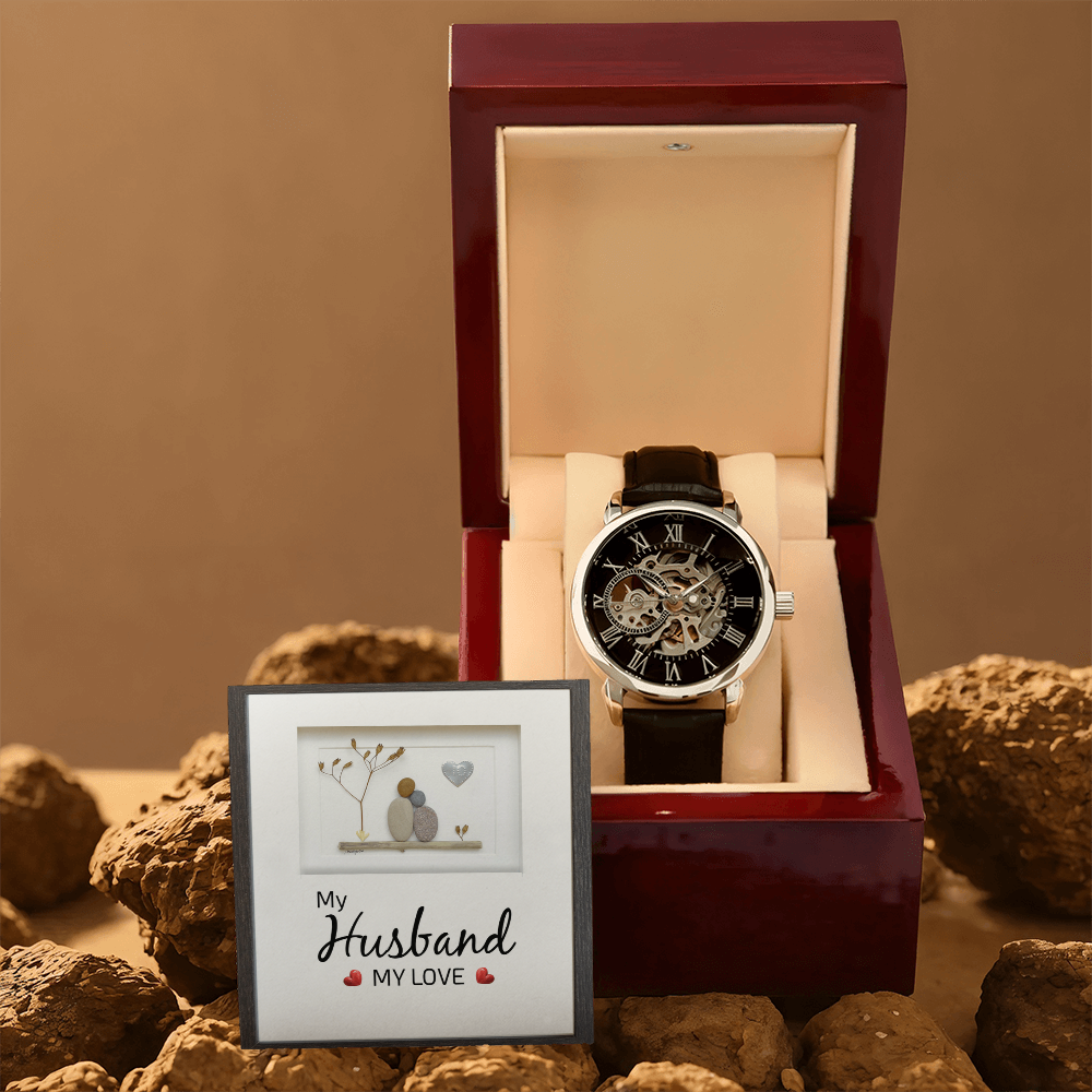 My Husband, My Love Openwork Watch