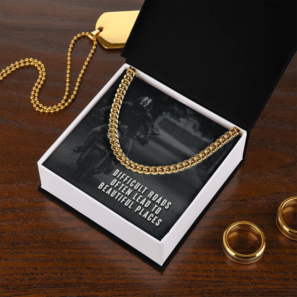 Difficult Roads Cuban Link Chain