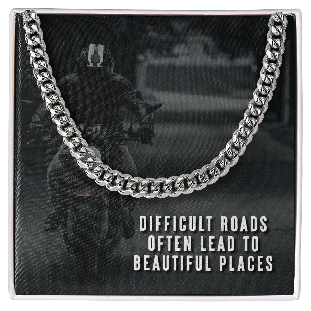 Difficult Roads Cuban Link Chain