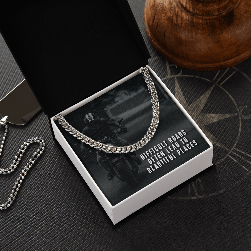 Difficult Roads Cuban Link Chain