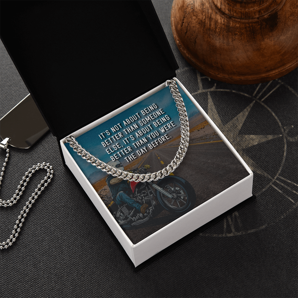 Be Better Today Cuban Link Chain