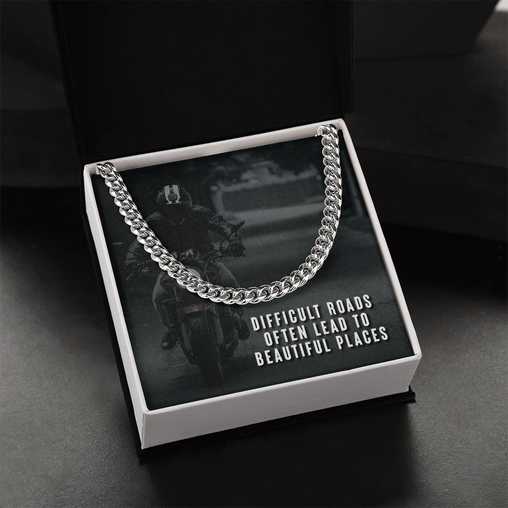 Difficult Roads Cuban Link Chain