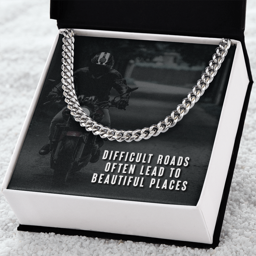 Difficult Roads Cuban Link Chain
