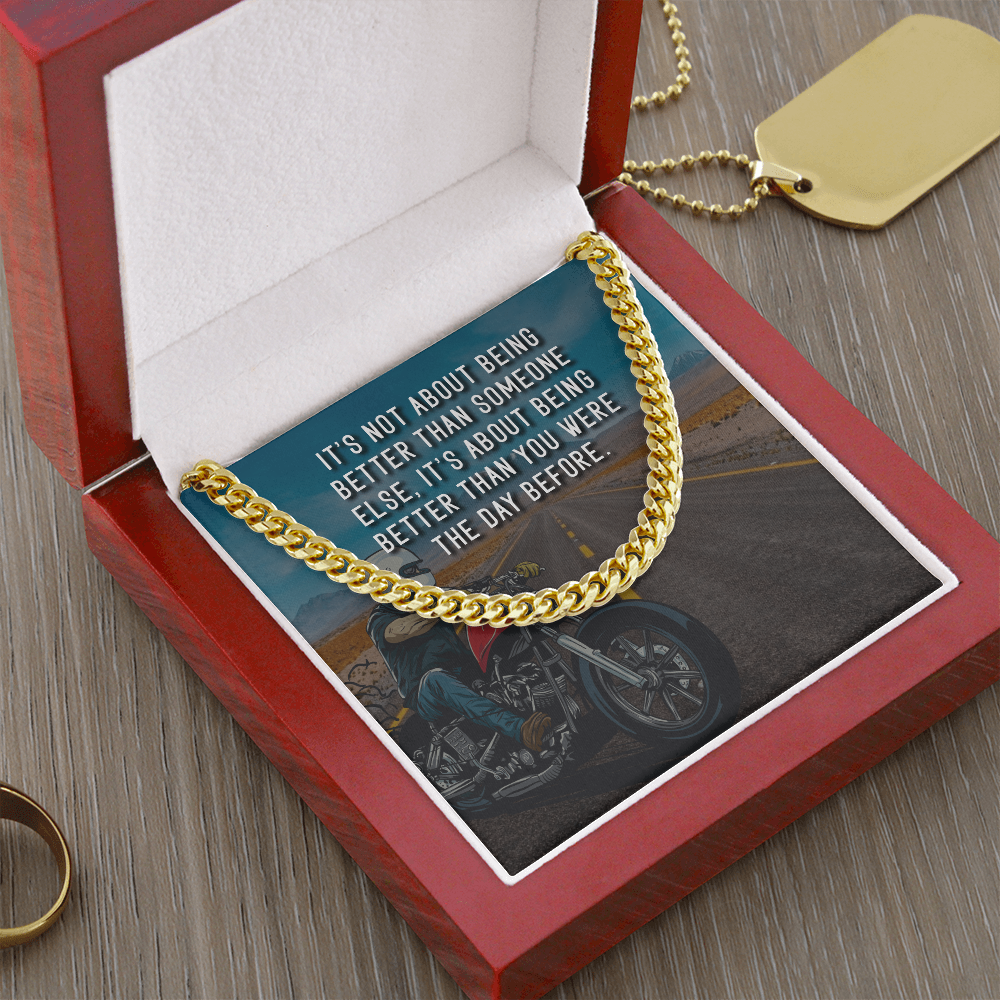 Be Better Today Cuban Link Chain