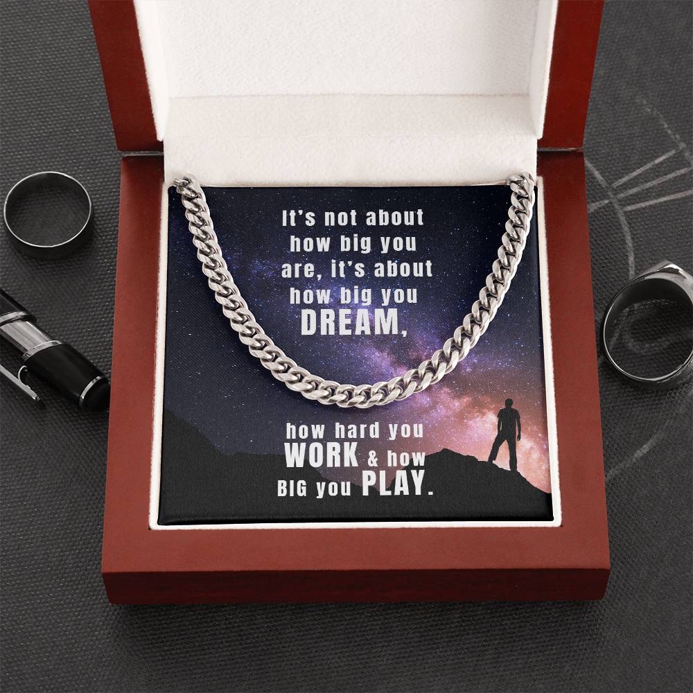 Dream Work Play Cuban Link Chain