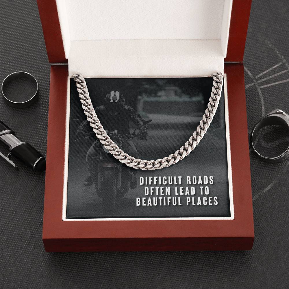 Difficult Roads Cuban Link Chain