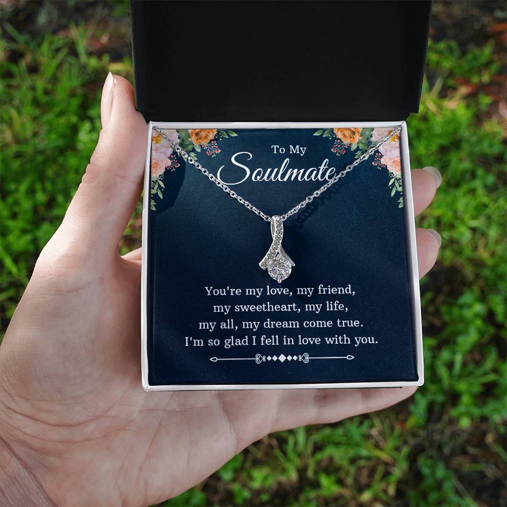 To My Soulmate Alluring Beauty Necklace